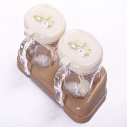 波比臺式二位調料杯