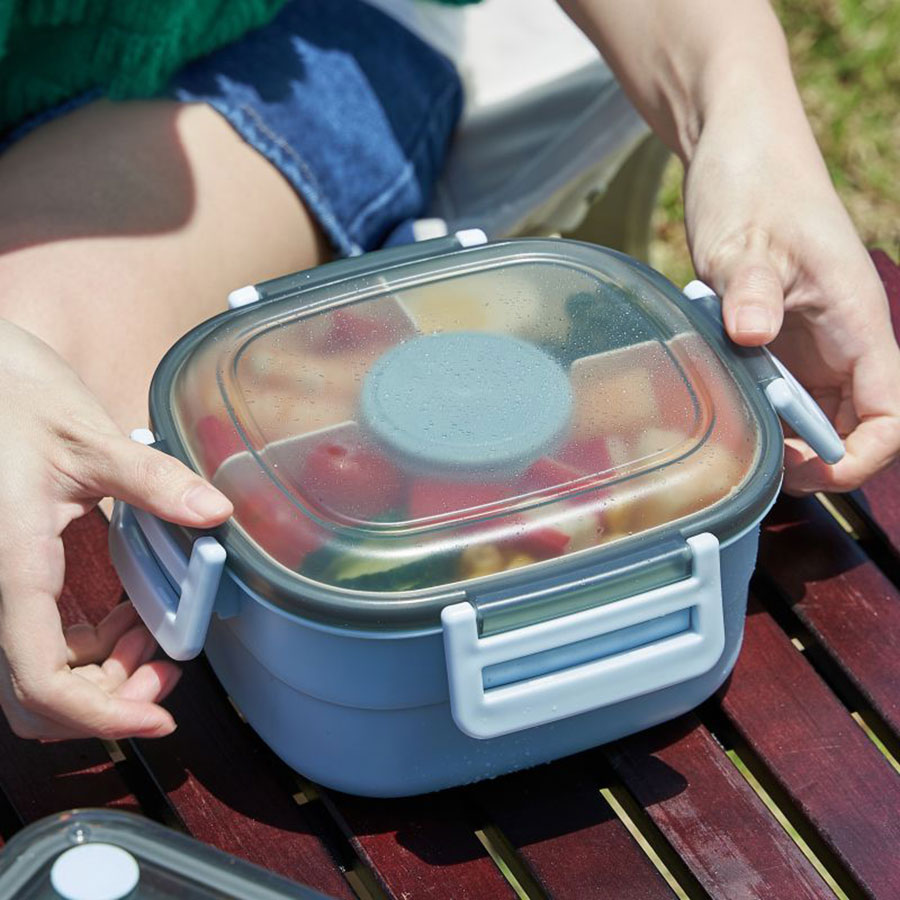 格雷森保冷雙層沙拉盒