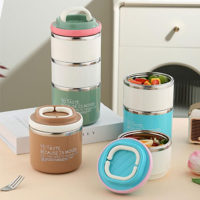 多層保溫便當(dāng)盒(一層/