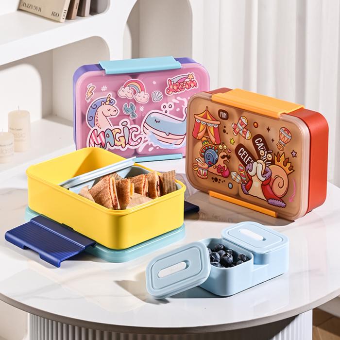 星樂卡通便當(dāng)盒800ml